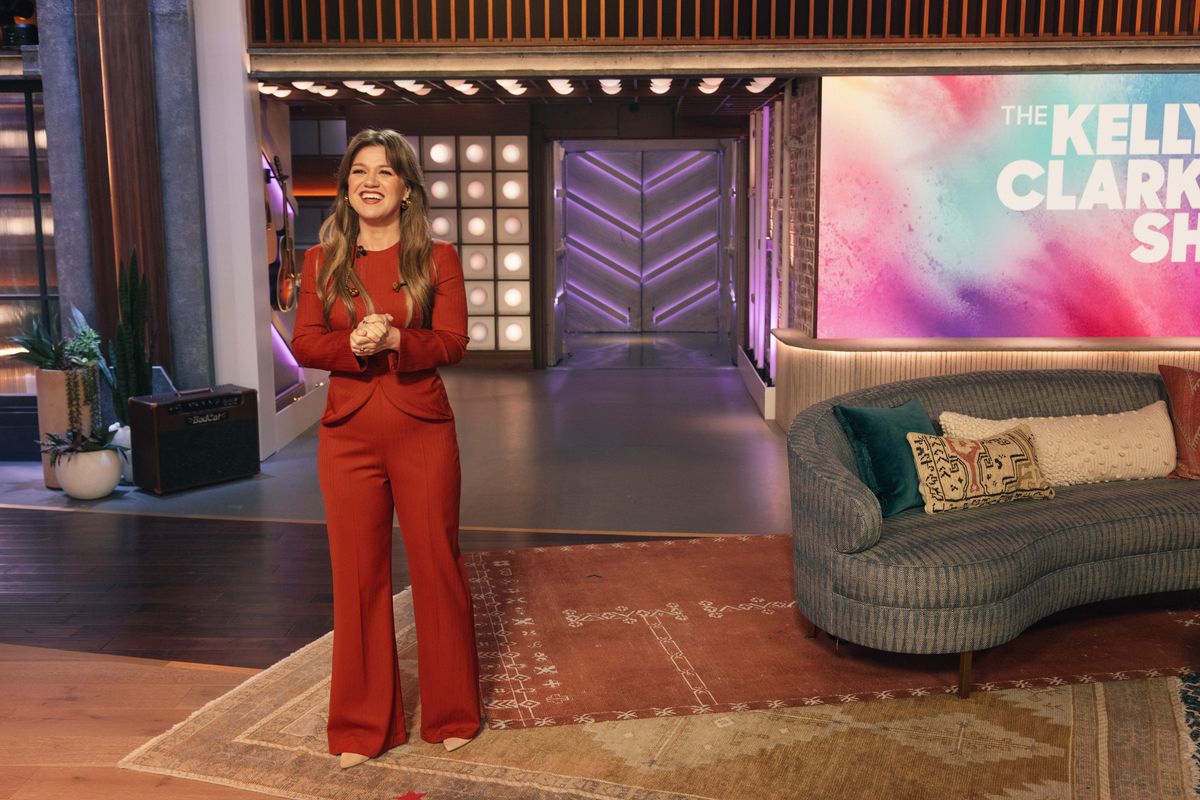 THE KELLY CLARKSON SHOW --BP003 -- Pictured: Kelly Clarkson -- (Photo by: Weiss Eubanks/NBCUniversal via Getty Images)