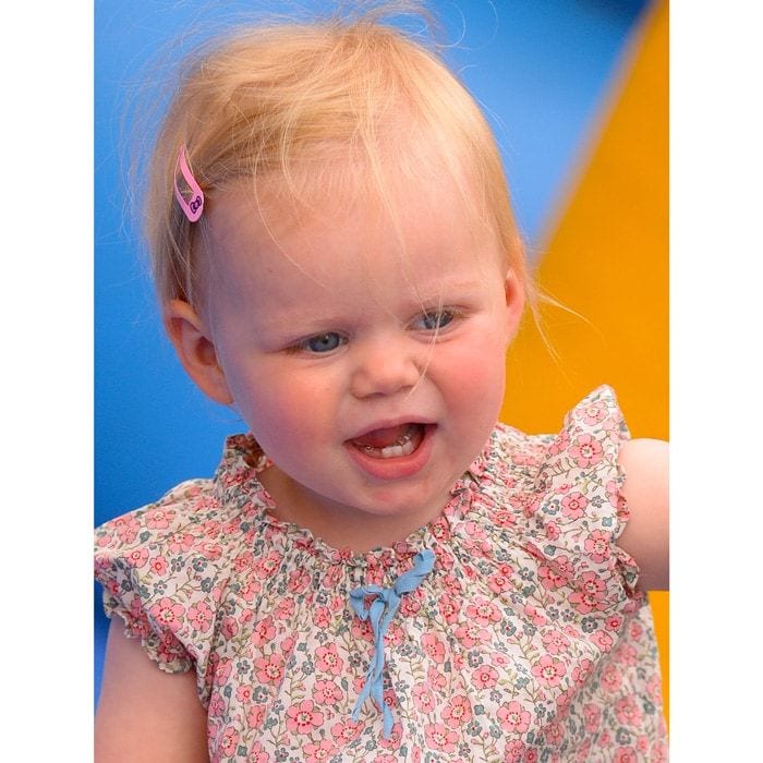 Lenda Tindall looks just like dad Mike Tindall
