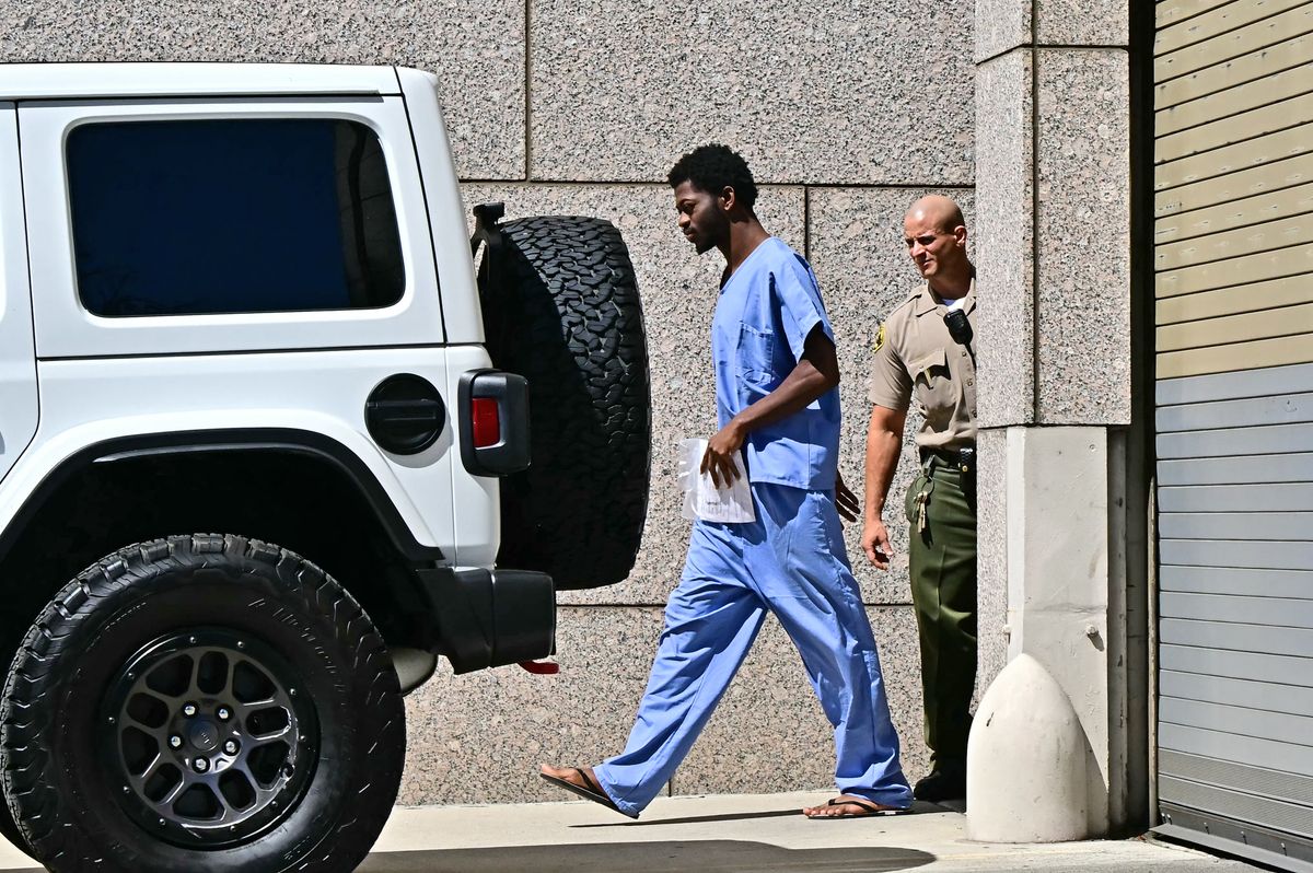 Lil Nas X is released from Los Angeles Superior Court in Los Angeles, California, on August 25, 2025
