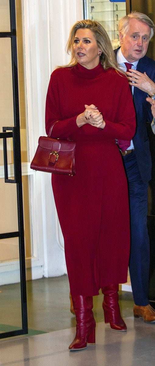 Queen Máxima of the Netherlands debuted the same design in 2020.