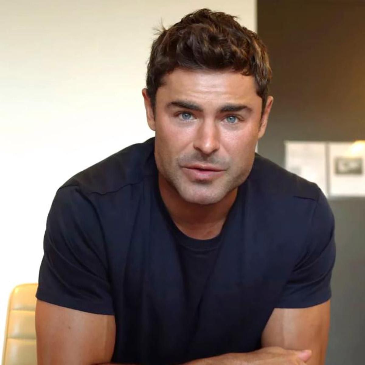 zac efron new face