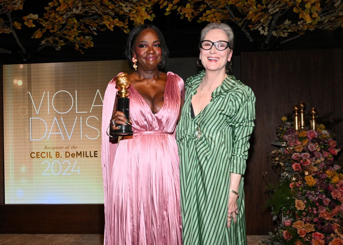 Viola Davis, Meryl Streep at the Golden Gala: A Celebration of Excellence at The Beverly Hilton on January 3, 2025 