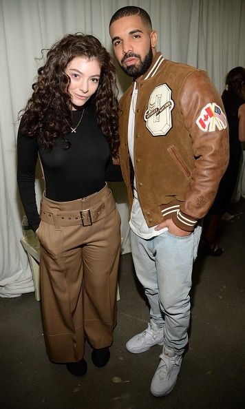 Drake turned heads when he called Lorde his "wifey" on Instagram after attending the Yeezy Season 2 presentation at New York Fashion Week.
Photo: Getty Images