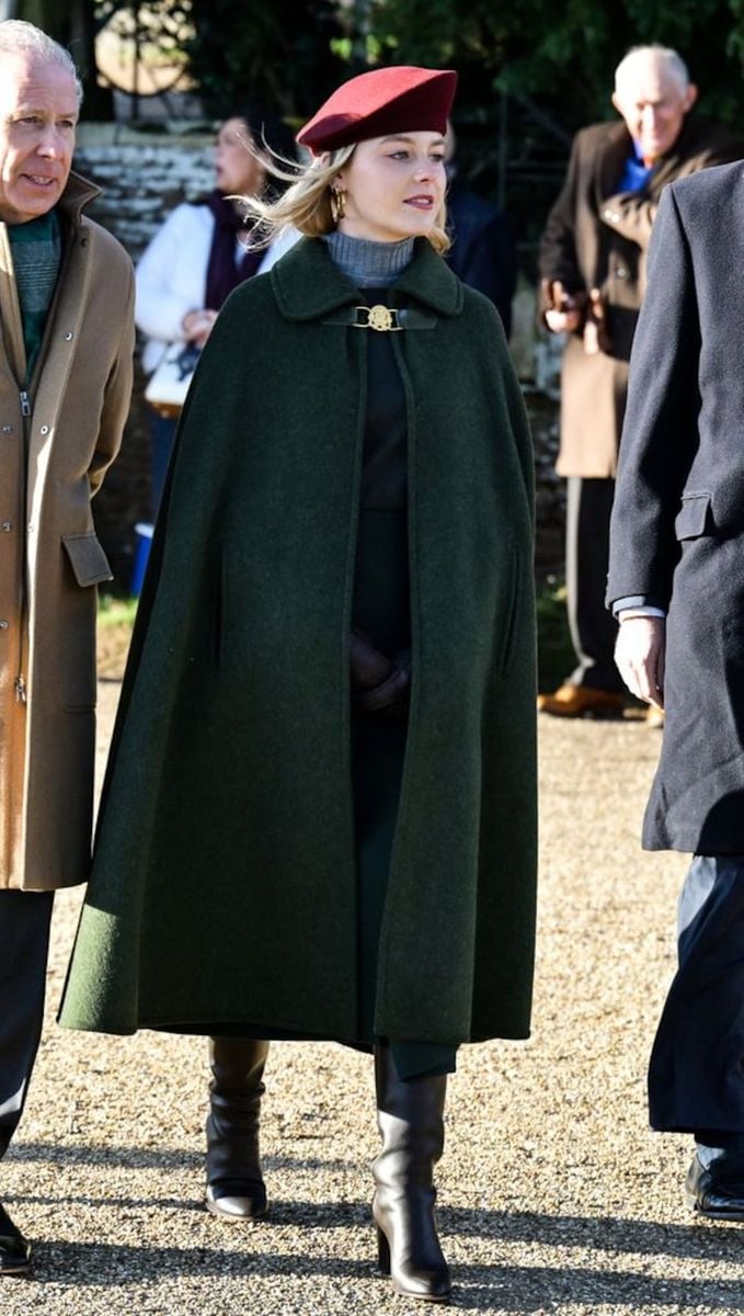 Lady Margarita Armstrong-Jones makes a style statement with two Christmas looks at Sandringham