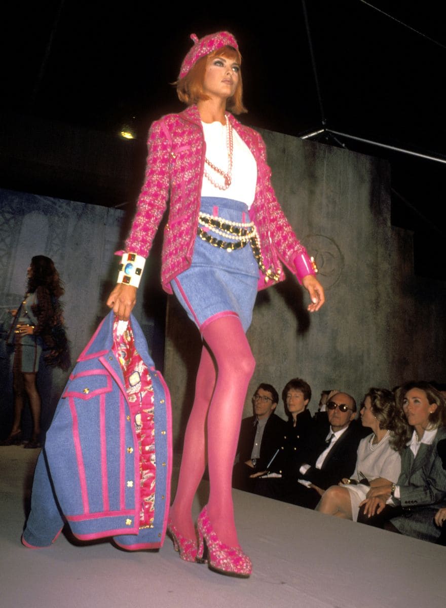 Linda Evangelista in Chanel.