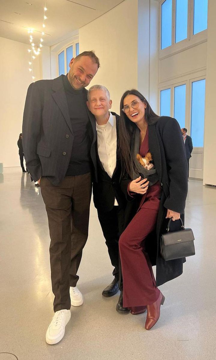 Demi Moore and Daniel Humm
