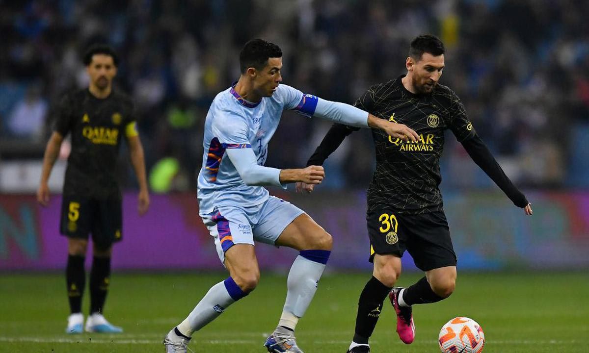Messi and Ronaldo in 2023