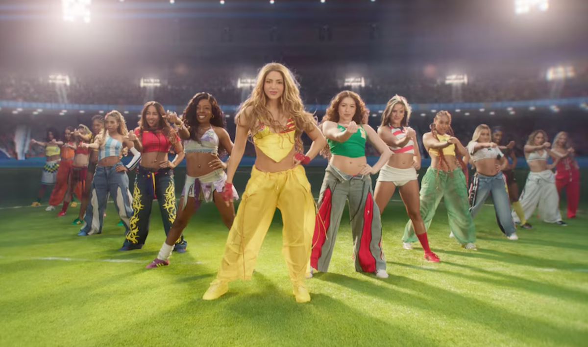 Shakira’s viral “Dai Dai” challenge recreated by Salvadoran dancers at iconic Estadio Cuscatlán