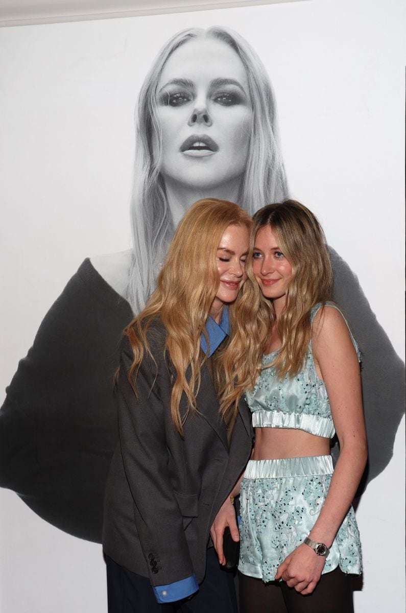 Nicole Kidman and Sunday Rose Kidman Urban attend W Magazine's Annual Best Performances Party at Chateau Marmont on January 04, 2025 