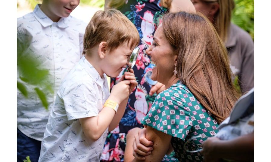 Kate Middleton hosts picnic in garden, reveals where she goes when shy