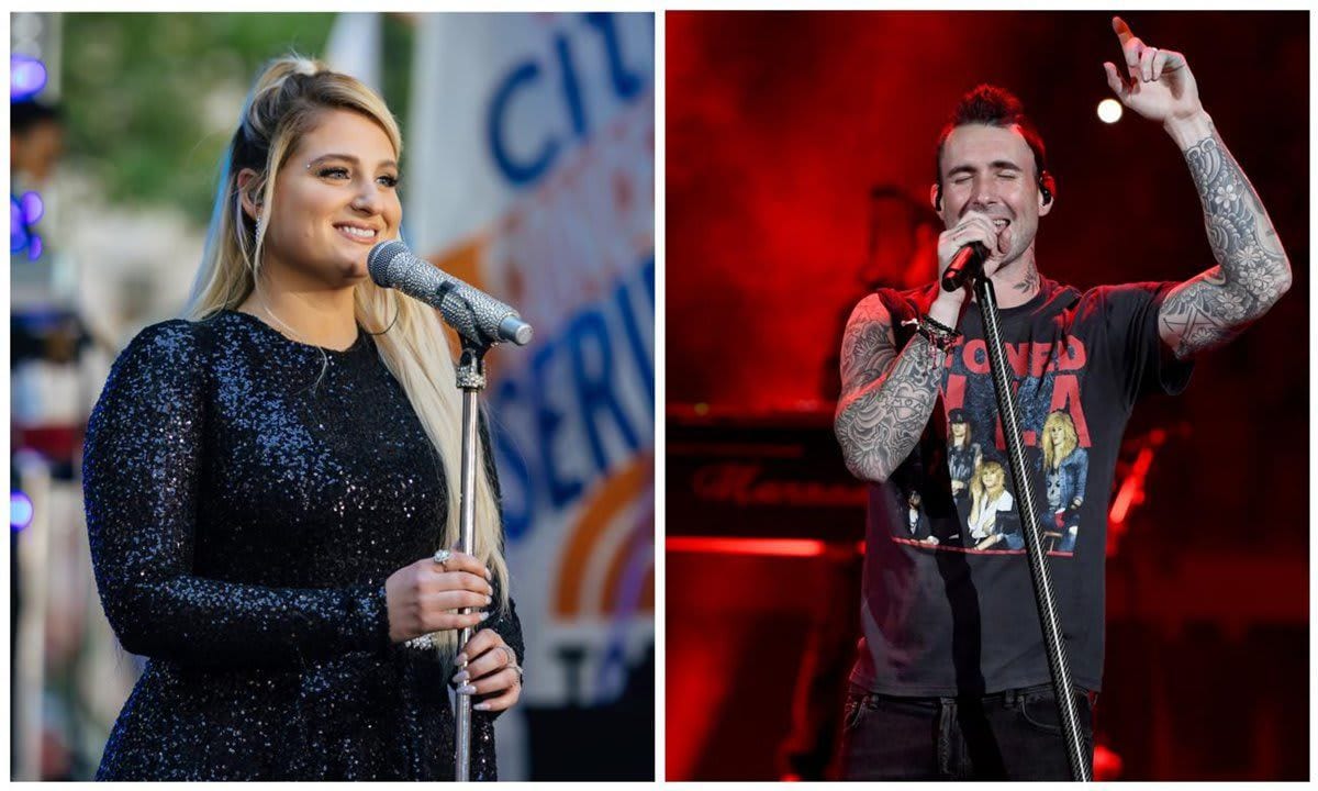 Maroon 5, Leon Bridges and Meghan Trainor