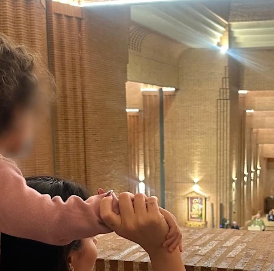 Even in her previous trips, Georgina has leaned into this spiritual side