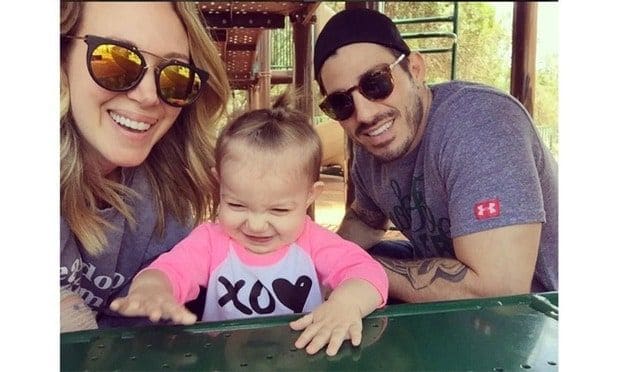 When it comes to packing up and spending time away from her one-year-old daughter Ryan, Haylie credits her fiance Matt for making the process a lot easier.
Photo: Instagram/@haylieduff
