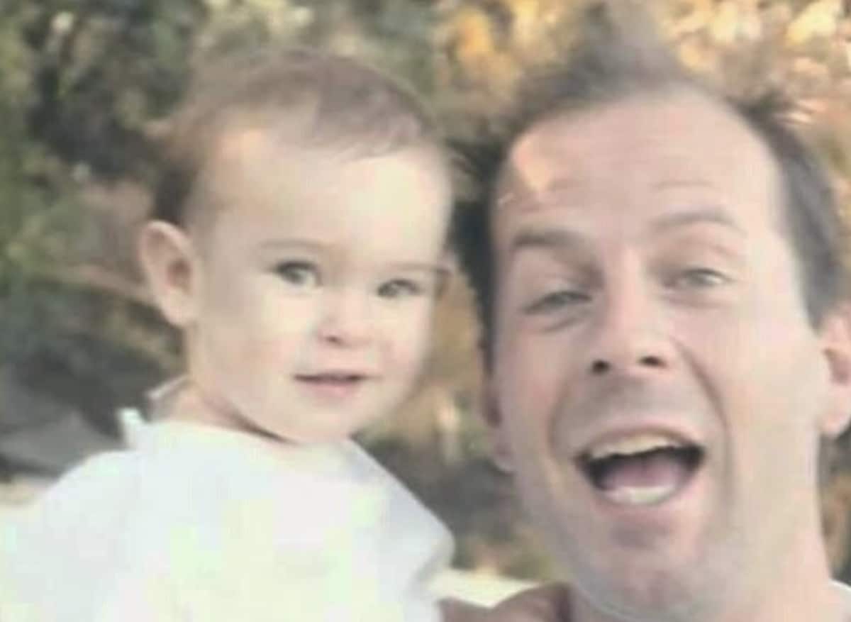 Rumer shared many beautiful photos, including ones of herself and her father