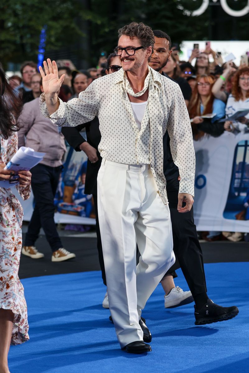 Pedro Pascal turned heads with his signature charm, and his bold fashion choices
