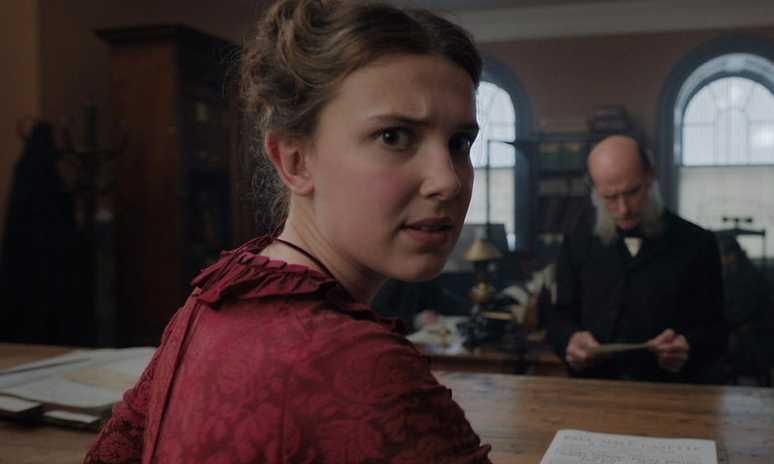 Enola Holmes starring Millie Bobby Brown