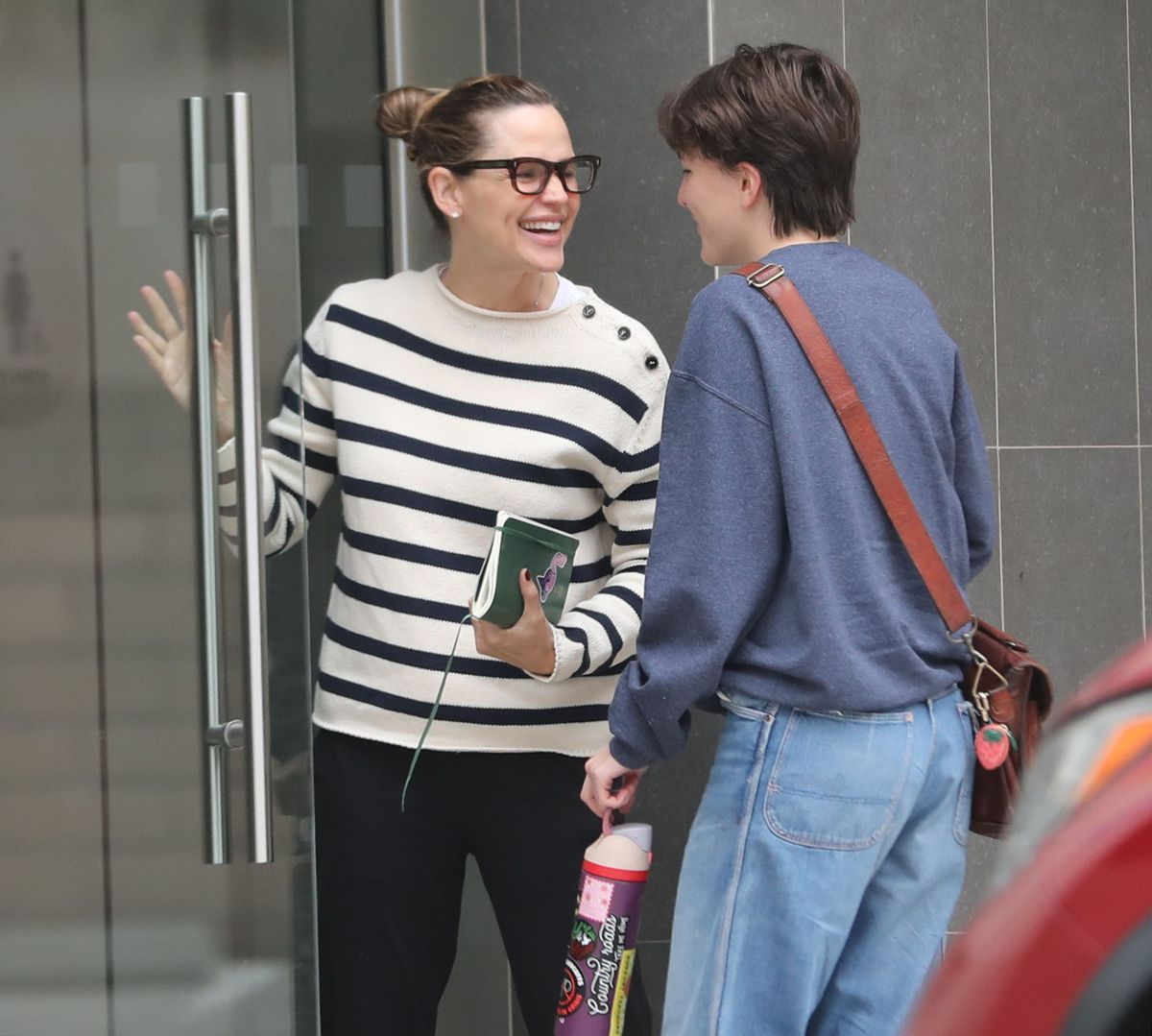 It was an ordinary afternoon in LA, but Jennifer Garner and her middle child, Fin Affleck, were sharing a special moment.