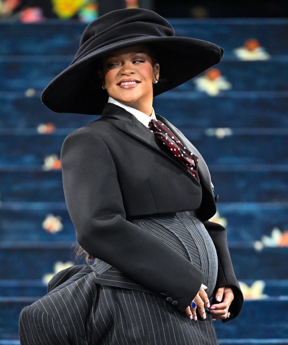 Rihanna shows off her baby bump after her big Met Gala reveal