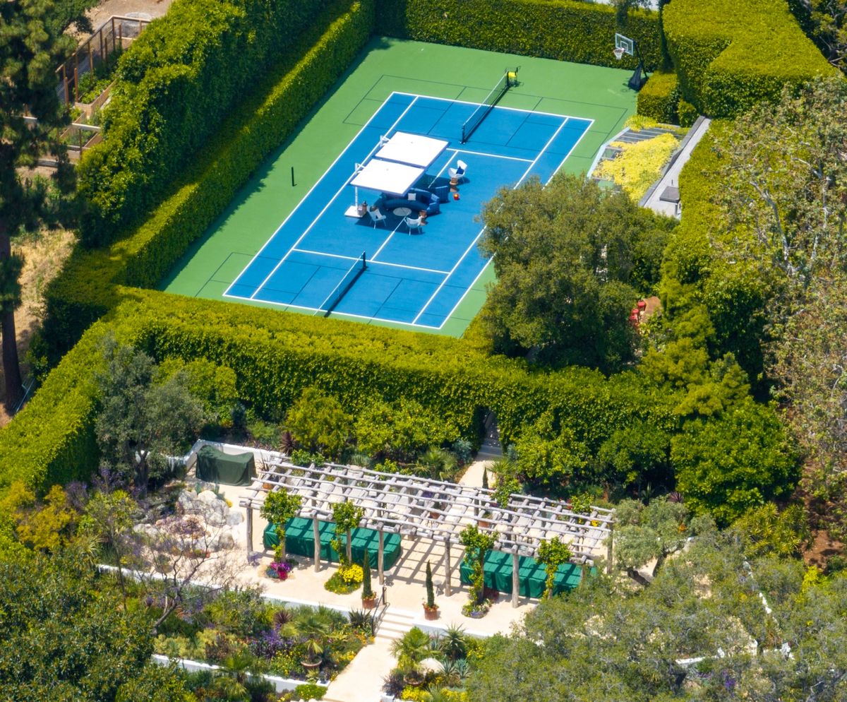 Jeff Bezos' mega-mansion in Beverly Hills 