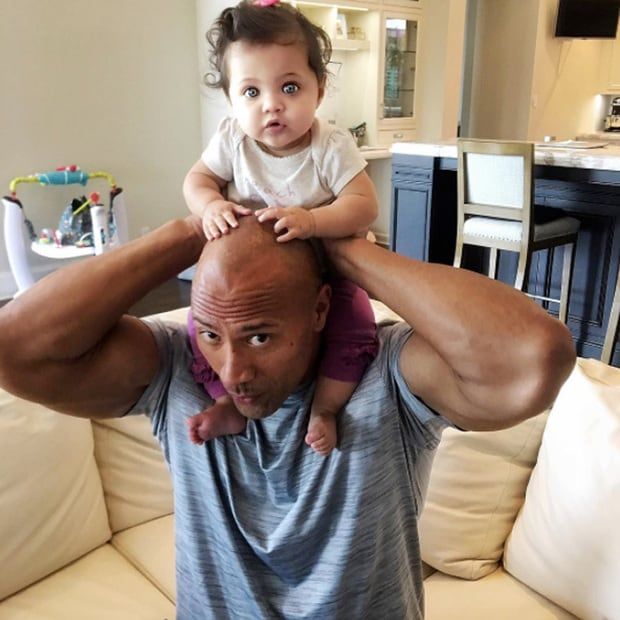 Dwayne said the greatest blessing is being a dad.
Photo: Instagram/@therock