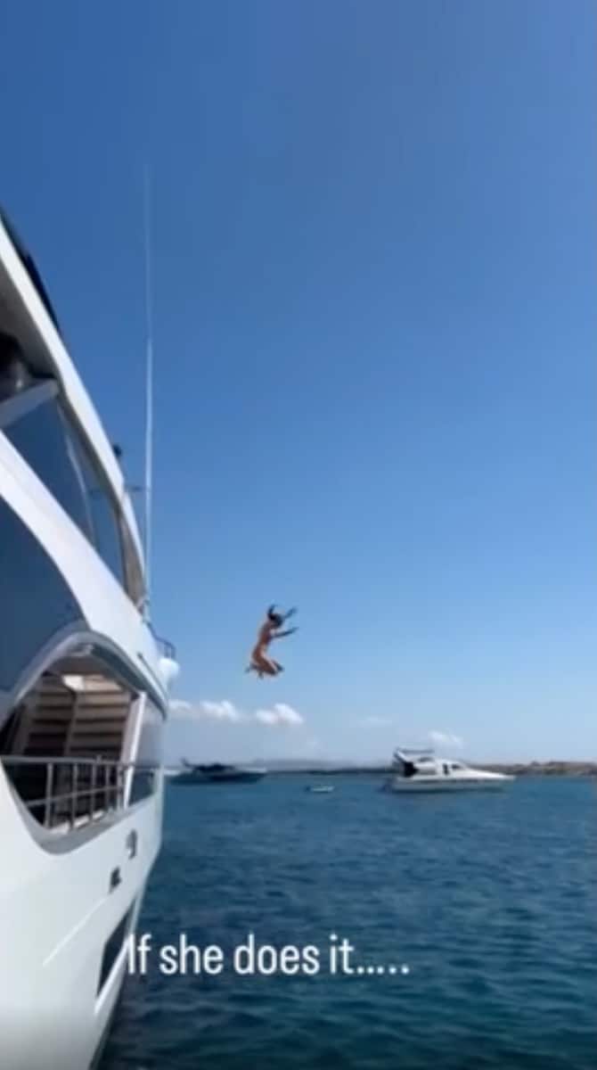 Vivian is proving to be a daredevil 