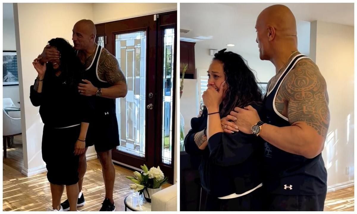 The Rock on Instagram