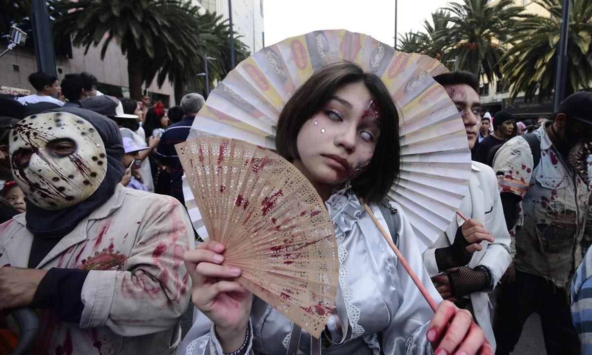 Mexico's 15th annual Zombie Walk