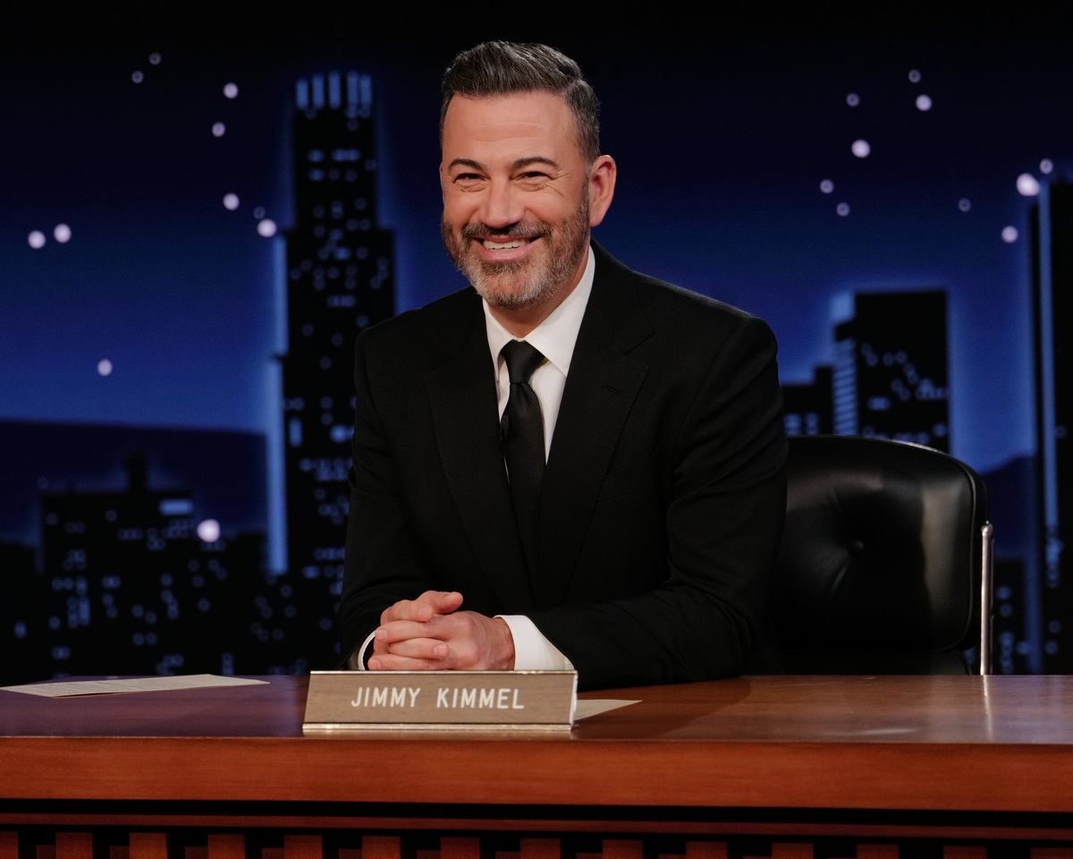Trump said, “He was fired for lack of talent.” Adding, “Great News for America: The ratings challenged Jimmy Kimmel Show is CANCELLED."