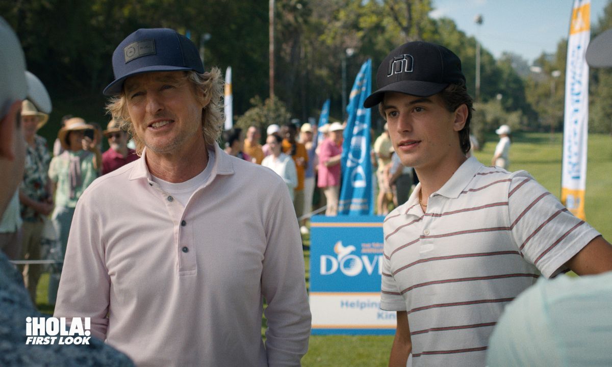 Owen Wilson as Pryce Cahill, a former professional golfer whose career imploded about 20 years earlier