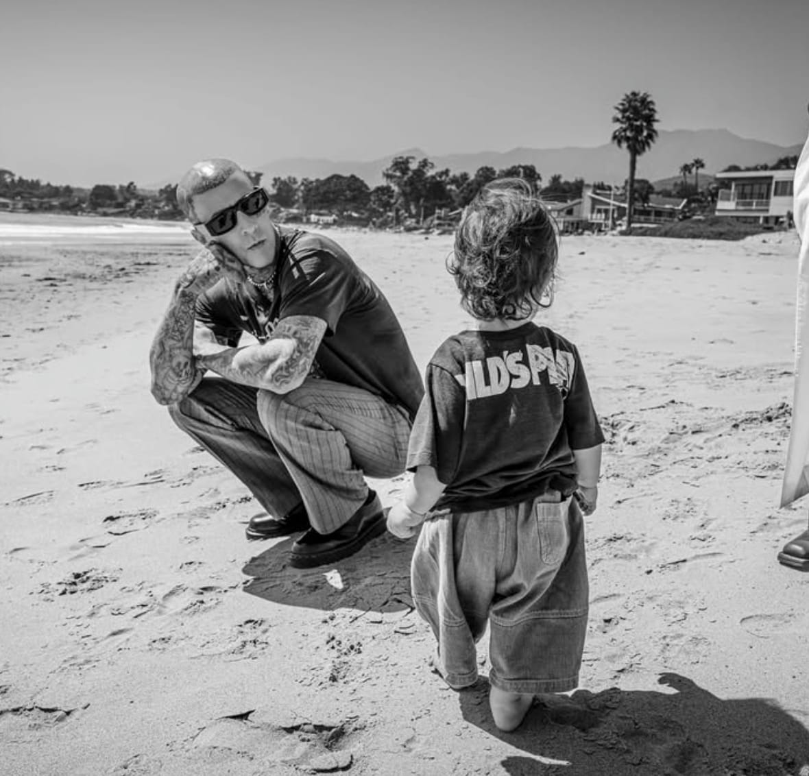 Kourtney has been documenting her motherhood journey after welcoming her son Rocky with husband Travis Barker