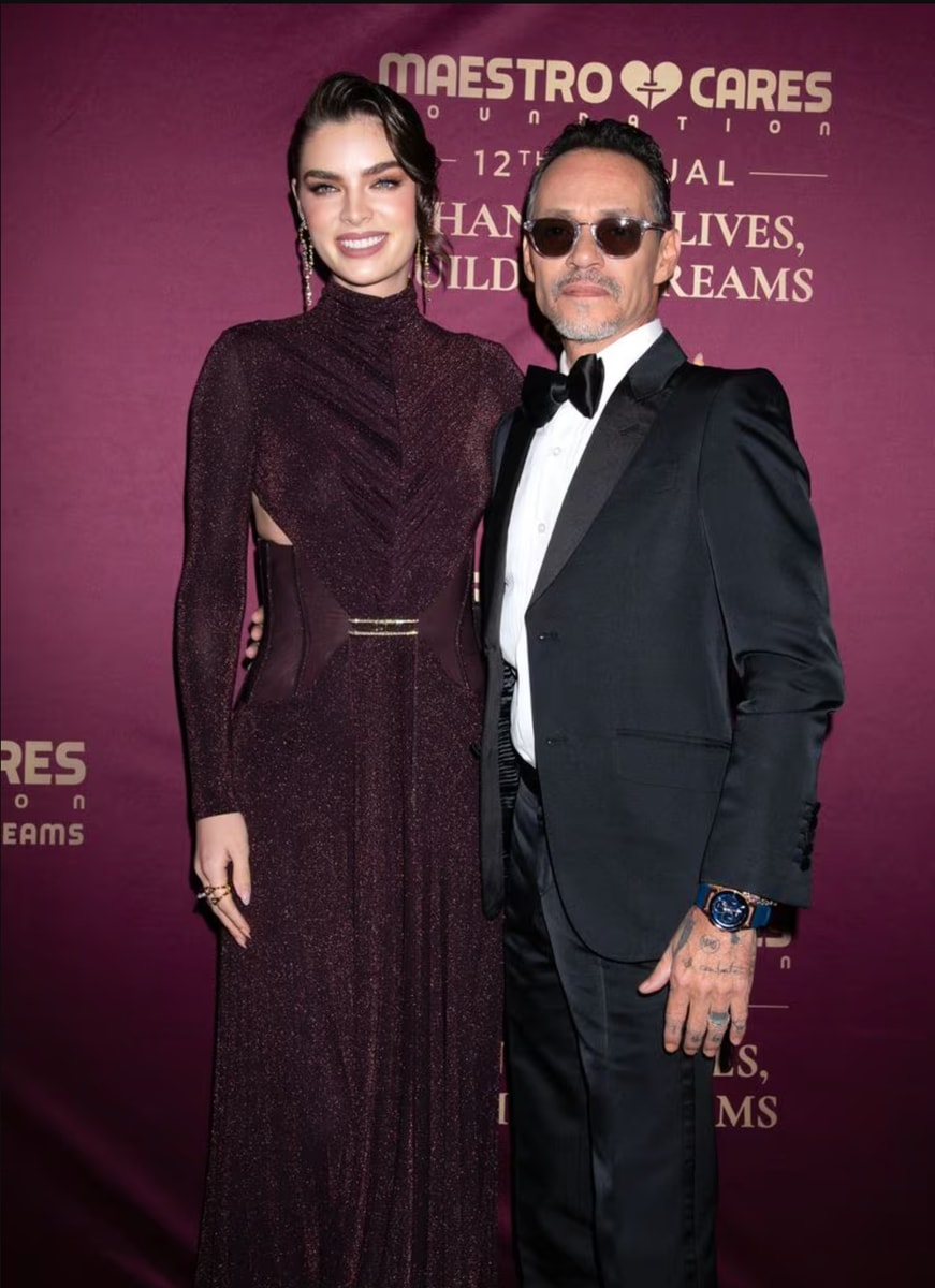 Nadia Ferreira and Marc Anthony at the Maestro Cares Foundation's 12th Annual 'Changing Lives, Building Dreams' Gala
