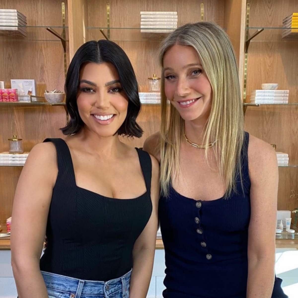 Gwyneth Paltrow and Kourtney Kardashian