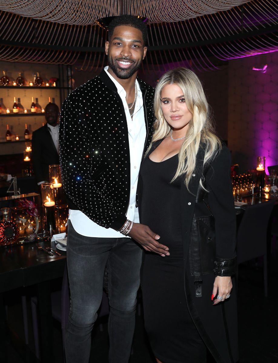 LOS ANGELES, CA - FEBRUARY 17:  Tristan Thompson and Khloe Kardashian attend the Klutch Sports Group "More Than A Game" Dinner Presented by Remy Martin at Beauty & Essex on February 17, 2018 in Los Angeles, California.  (Photo by Jerritt Clark/Getty Images for Klutch Sports Group) 