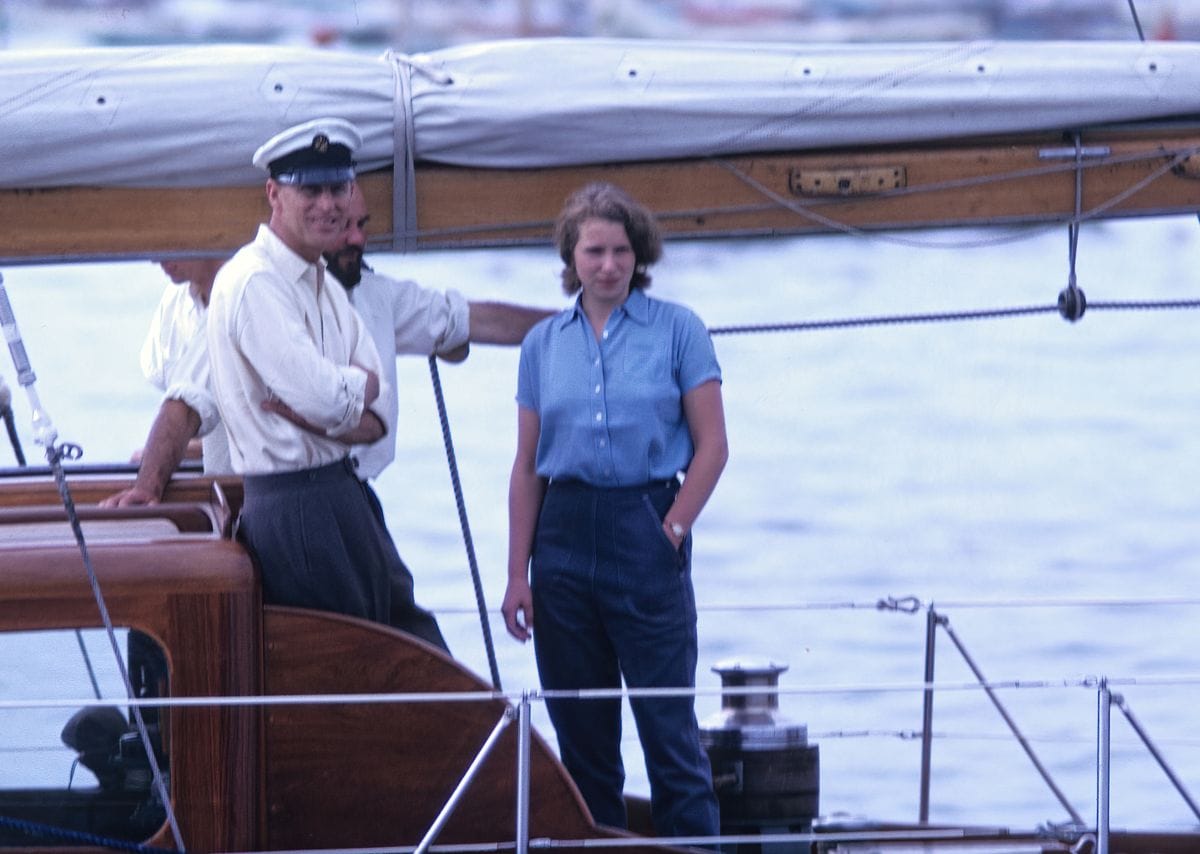 Prince Philip, Duke of Edinburgh, and his daughter, Princess Anne.