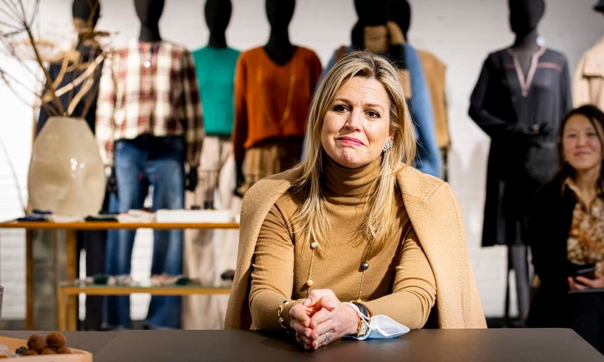 Queen Maxima Of The Netherlands Visits By-Bar In Breda