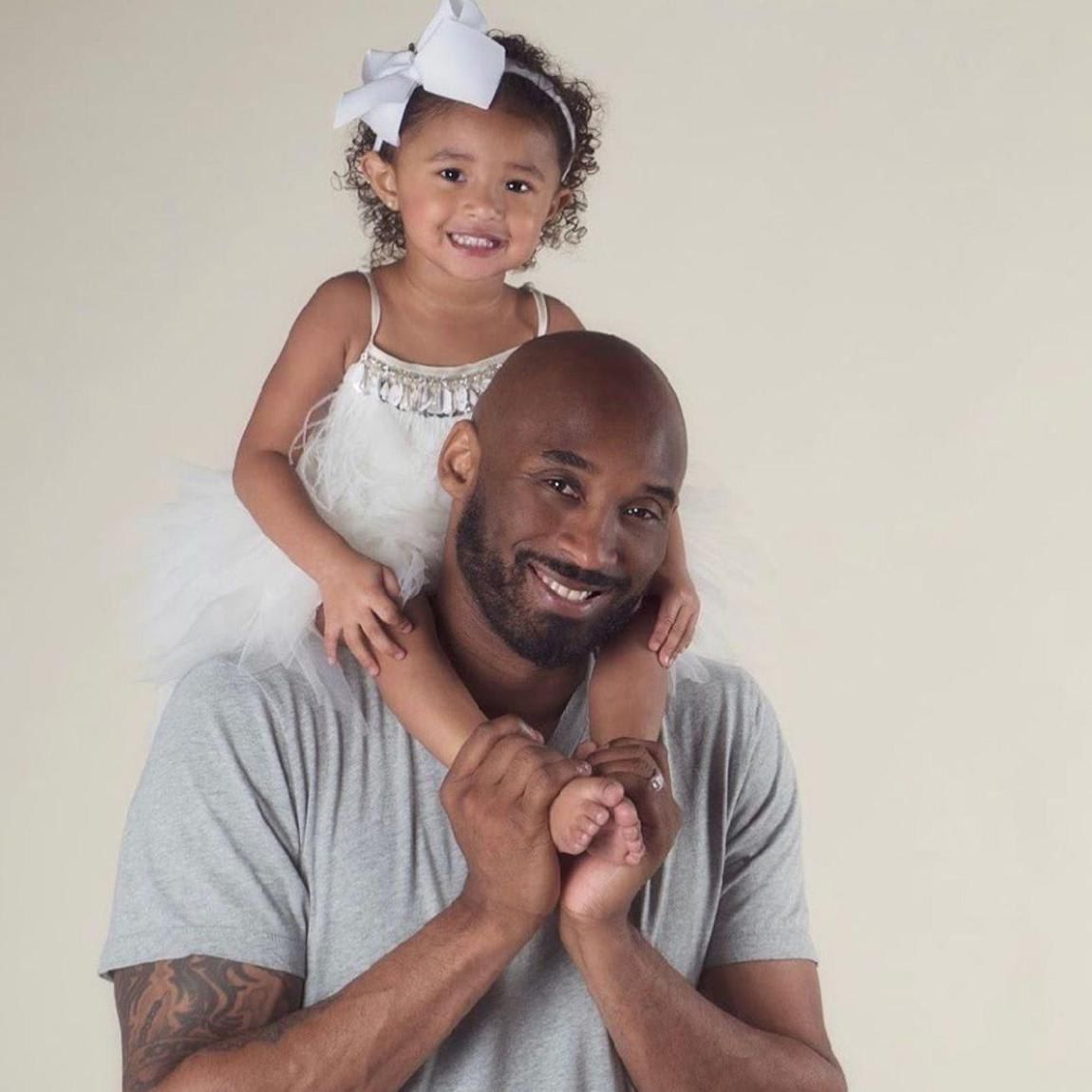 Kobe Bryant with Bianka