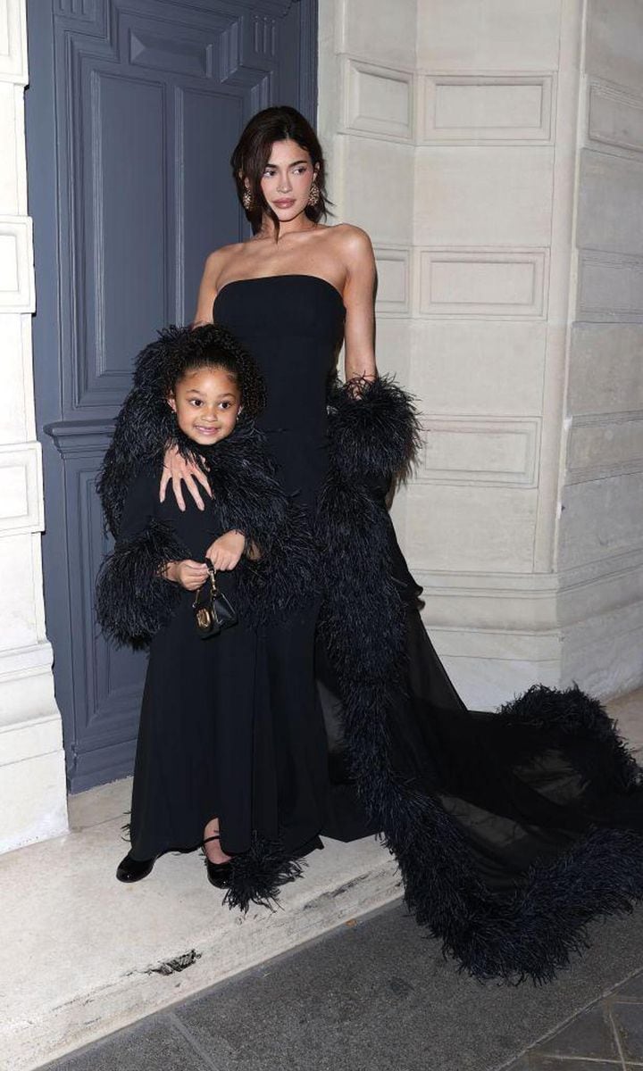 Kylie and Stormi