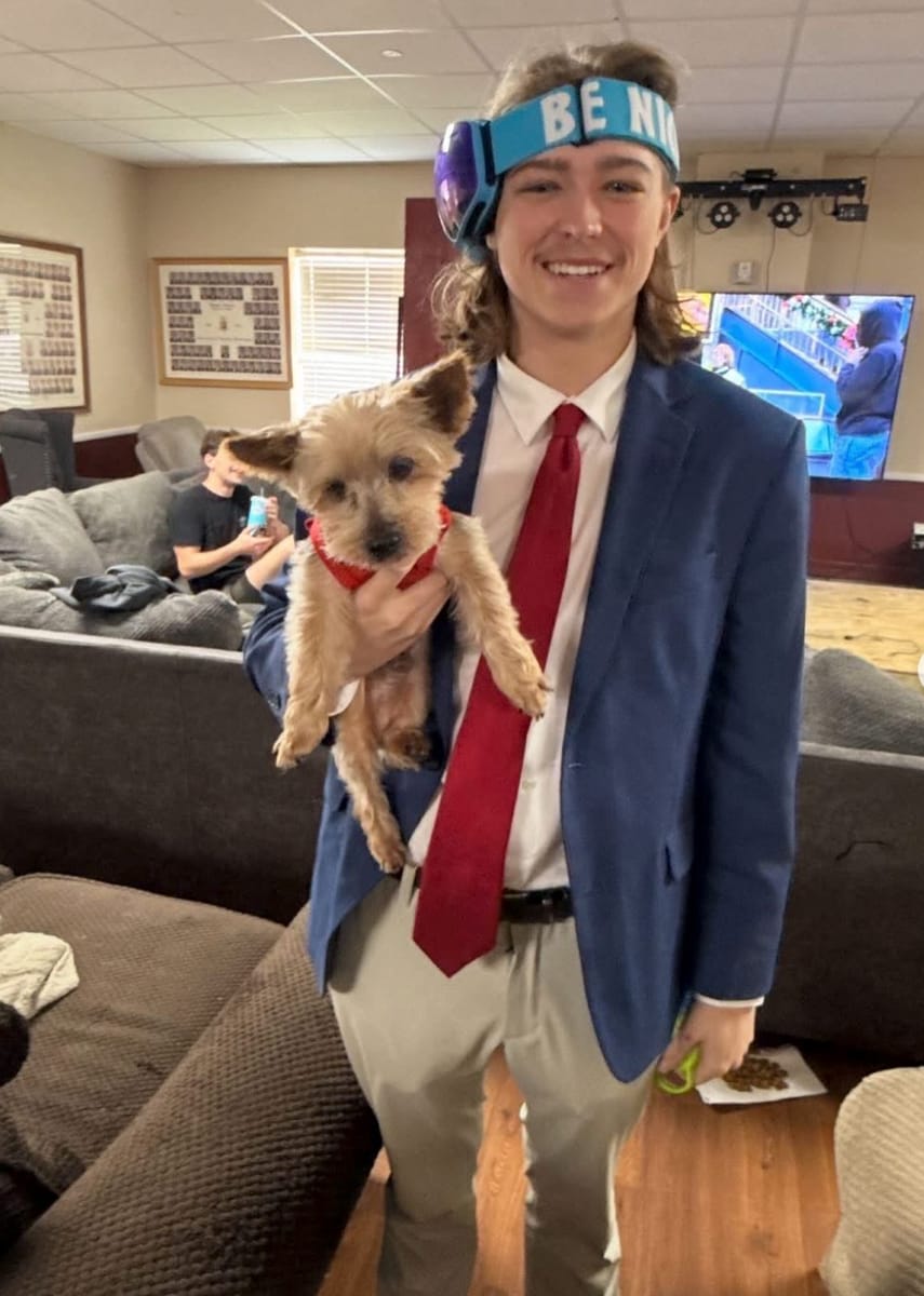 This tiny dog went missing for 5 years, then showed up at a frat house