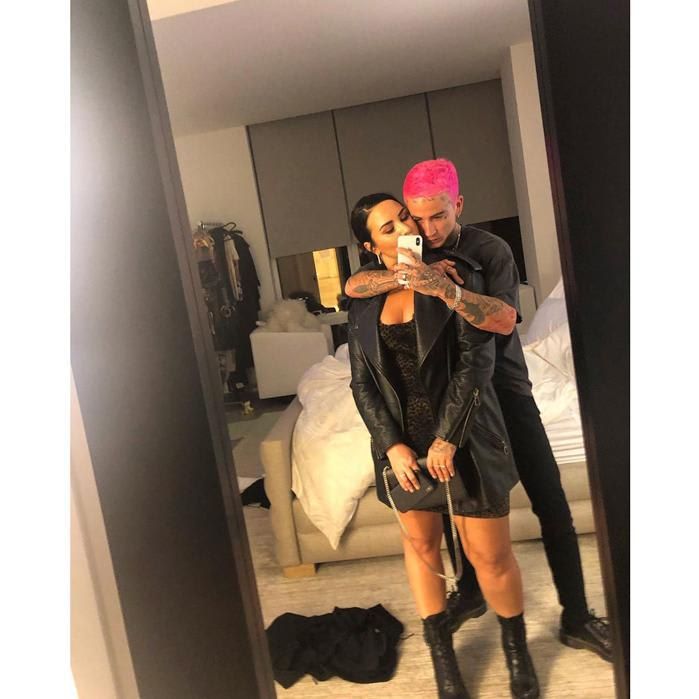 The singer's beau is a Los Angeles based model