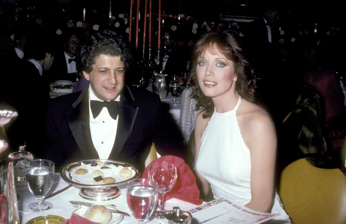 Tanya Roberts and her husband, Barry Roberts, attend the 21st Annual International Broadcasting Awards on March 3, 1981