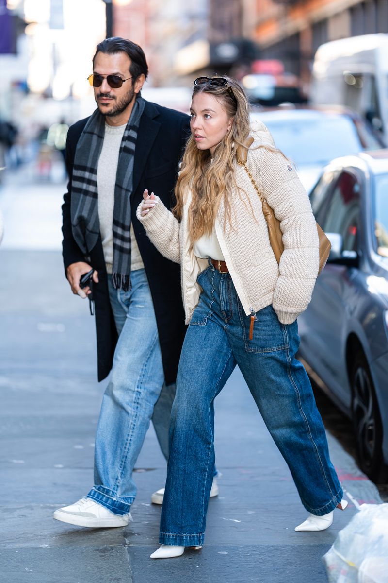 Jonathan Davino and Sydney Sweeney 