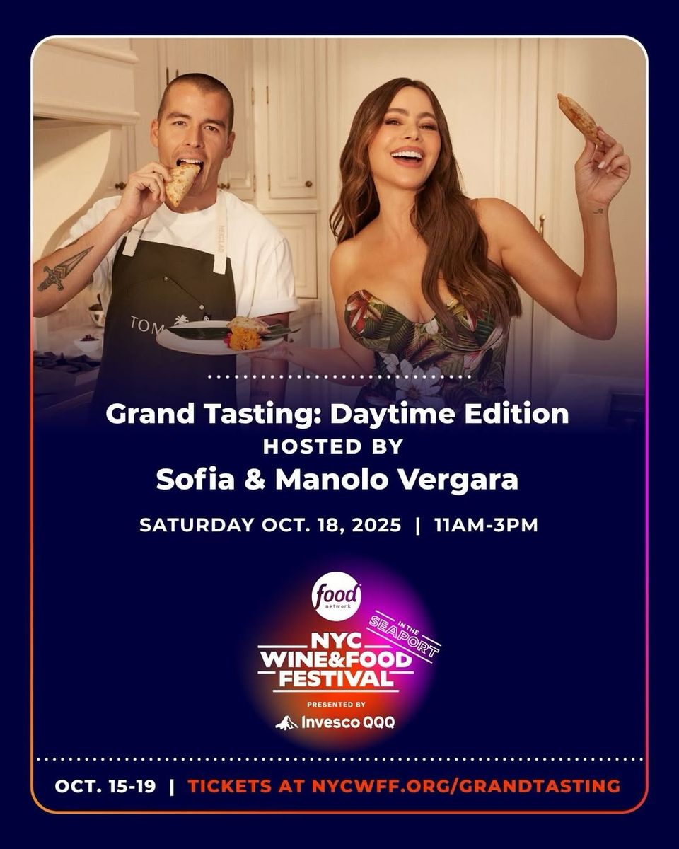 Sofia Vergara and son Manolo to take over NYC Wine and Food Festival with empanadas in hand