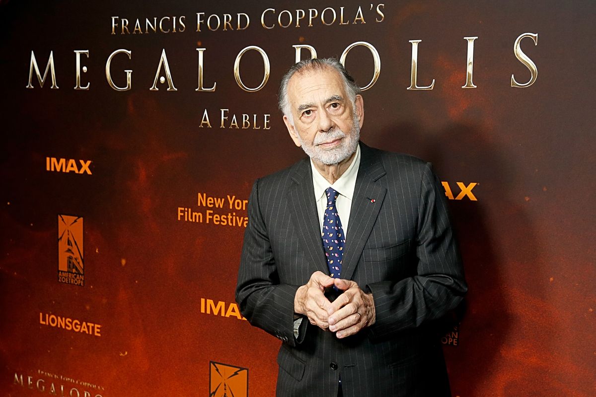  Francis Ford Coppola attends the "Megalopolis" premiere in New York City. 
