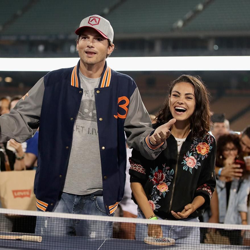 Ashton Kutcher and Mila Kunis