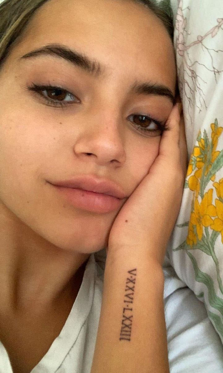 Isabela Moner gets new tattoo