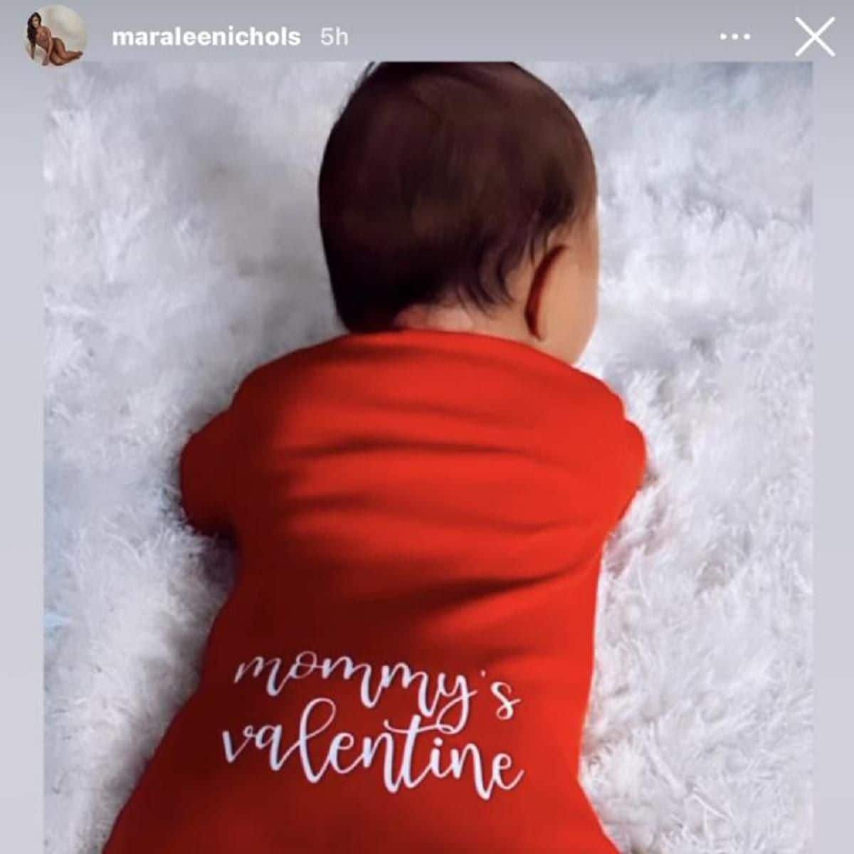 Angelou, hijo de Tristan Thompson y Maralee Nichols