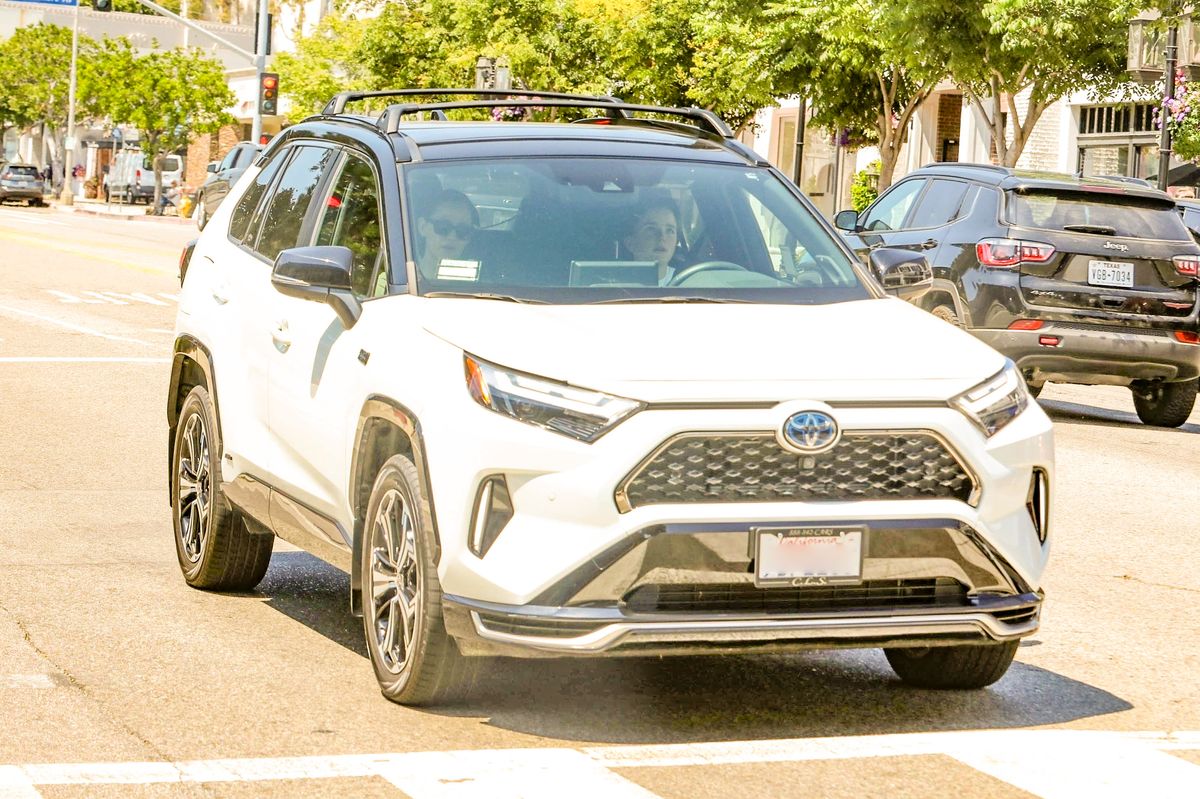 Fin Affleck is spotted driving through the busy streets of Brentwood with mom Jennifer Garner coaching from the passenger seat. 
