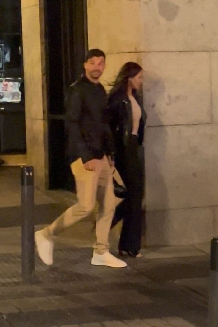 Bulgarian Tennis star Grigor Dimitrov and Mexican actress Eiza Gonzalez are seen on a romantic evening out in Madrid.