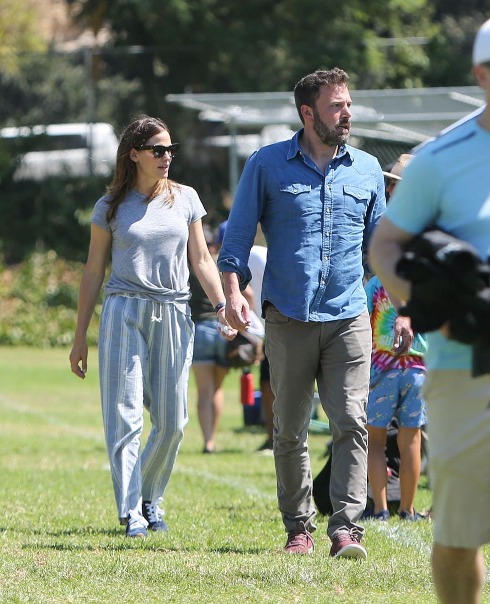 Ben Affleck and Jennifer Garner celebrate Easter together while JLo attends F1 in Saudi Arabia 