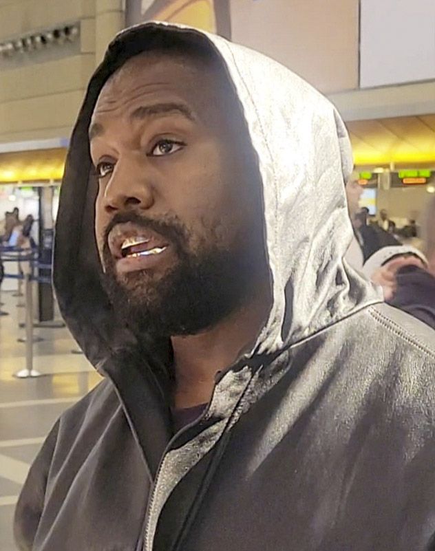 Kanye debuted titanium teeth in 2024